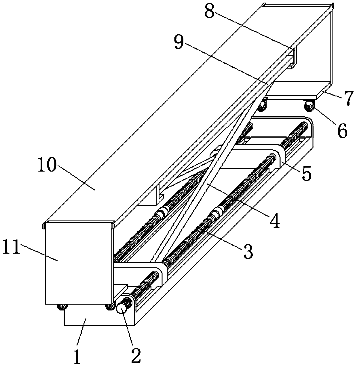 Easily adjustable building support