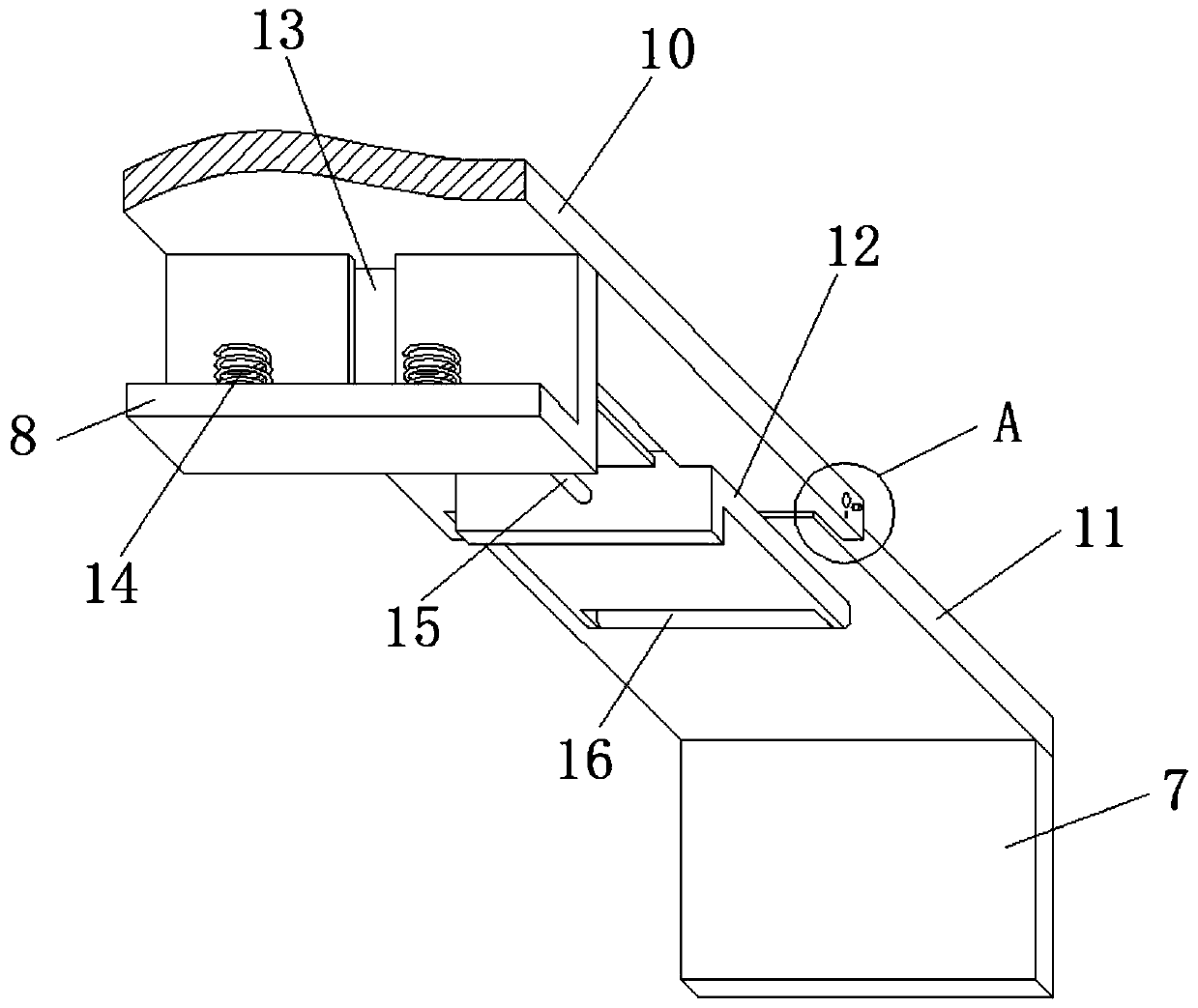 Easily adjustable building support