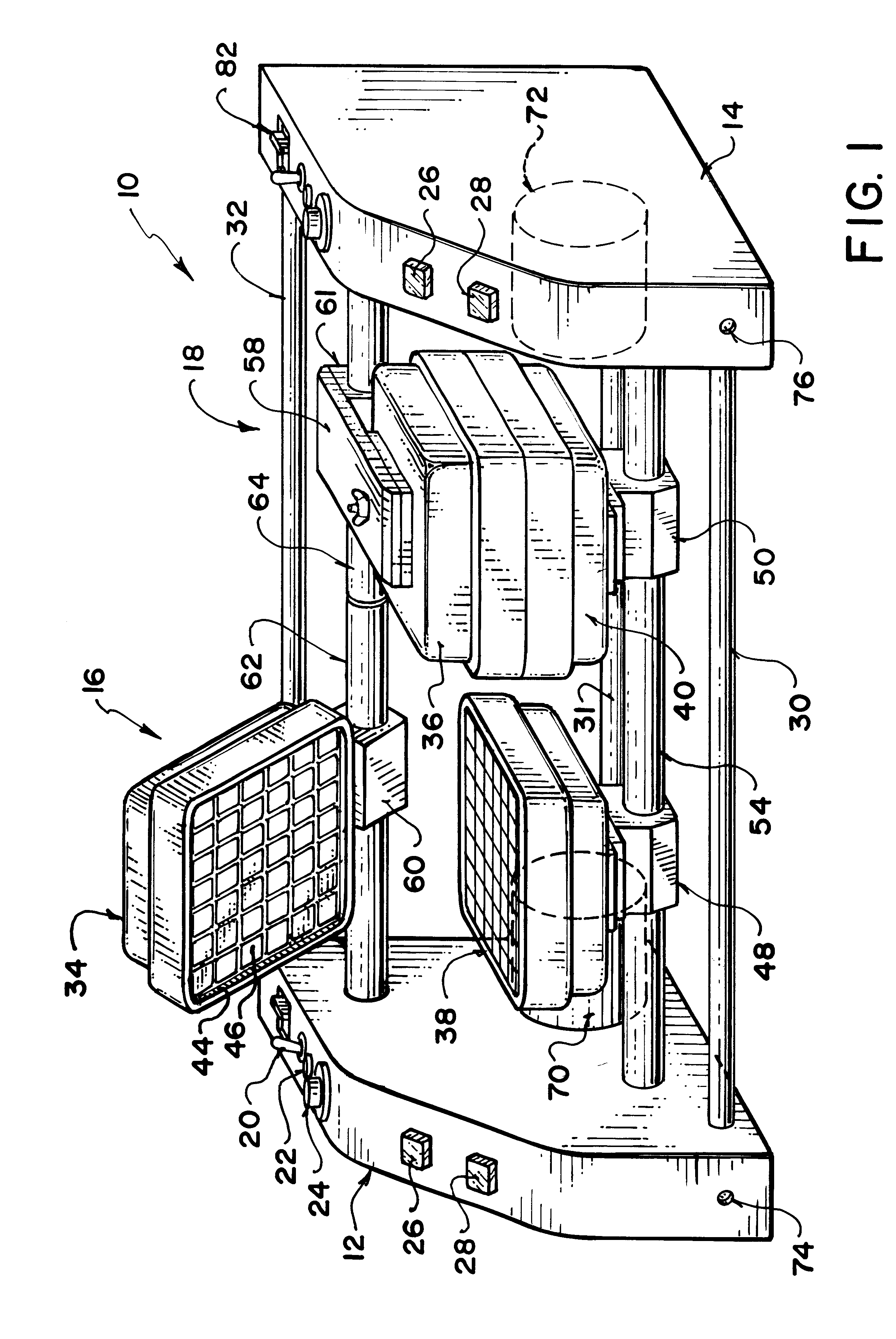 Machine for making ice cream cones and other food products such as pannini