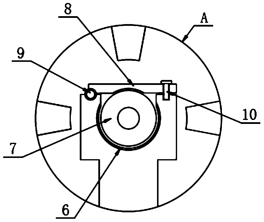 An automatic detection device for wrapping tape