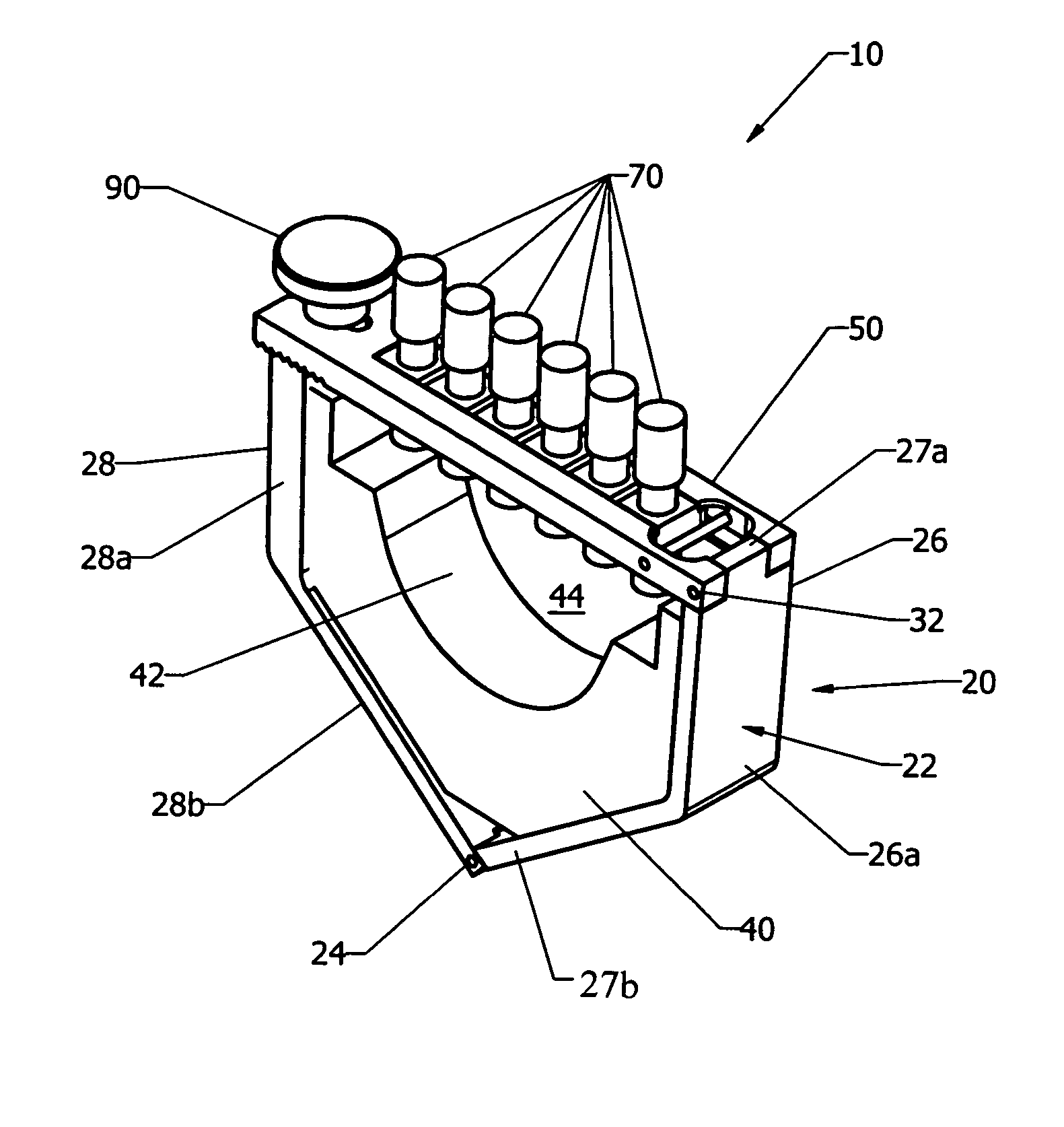 Capo device with selective string compression