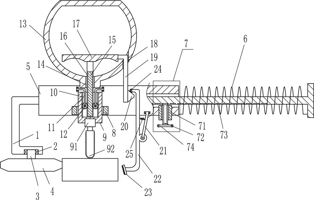 A wood slotting machine