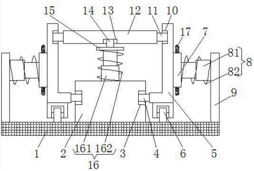 Conveniently disassembled and assembled bracket for LED lamp