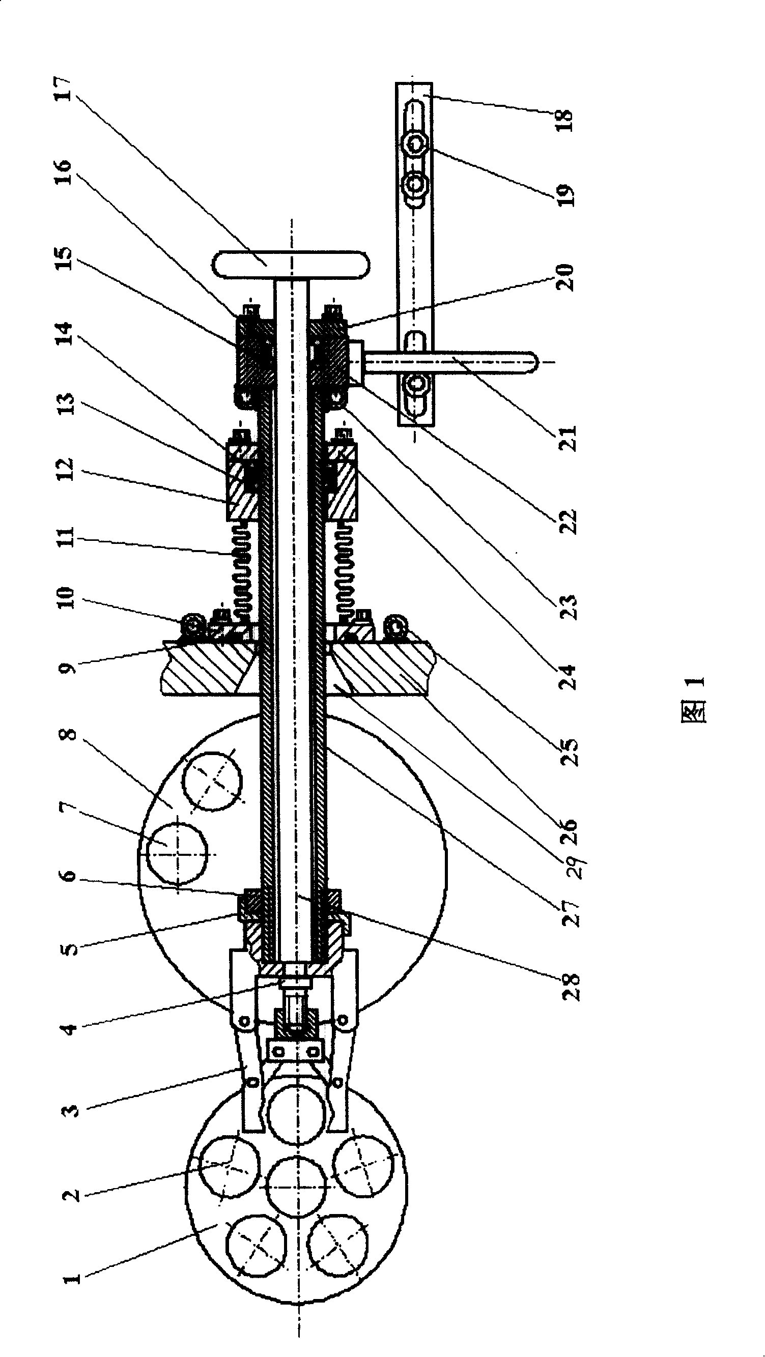 System for continuous batch preparing diamond film