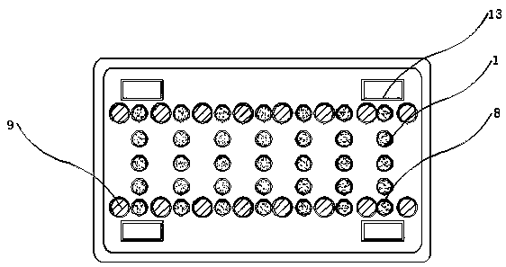 Device with clamping mechanism and for finish machining of steel plate