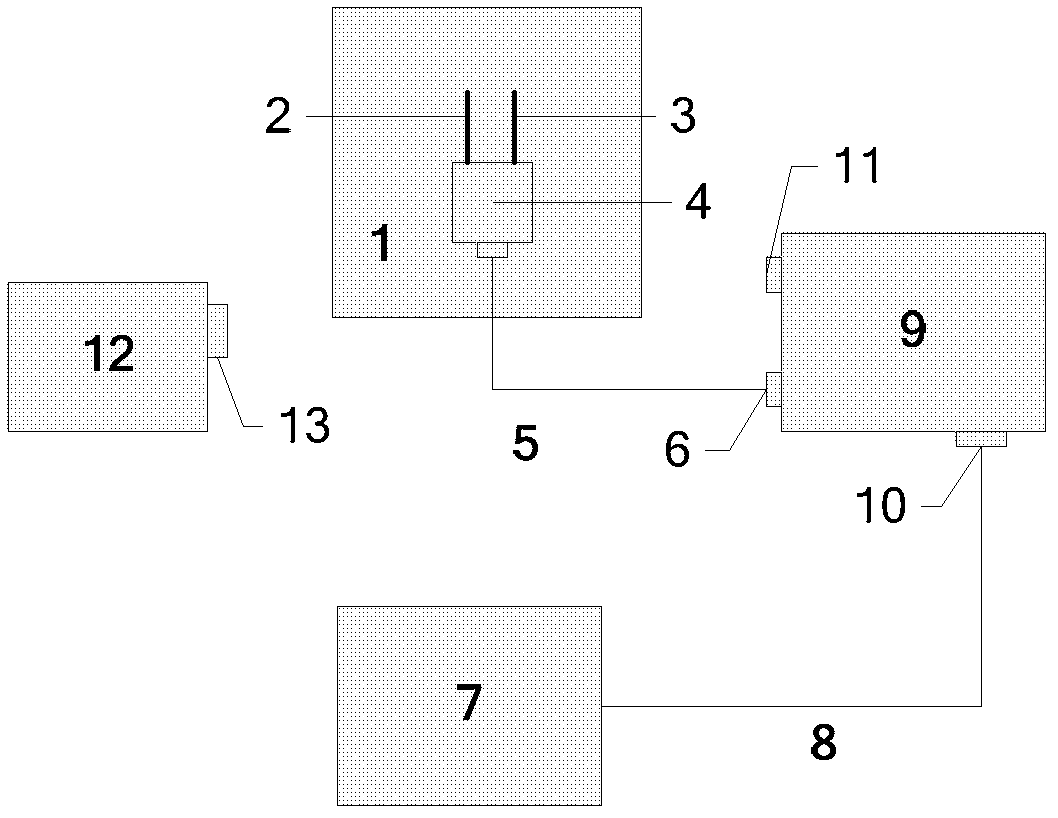 Medical wireless program control digital X-ray machine, wireless program control method thereof and special part