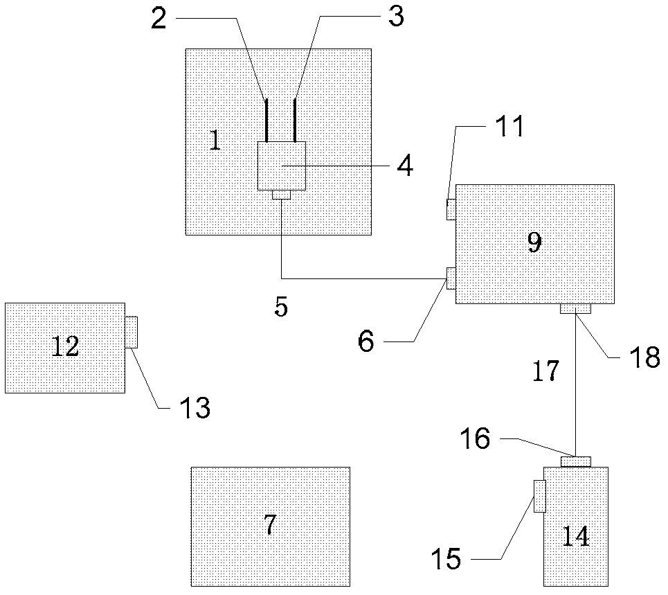 Medical wireless program control digital X-ray machine, wireless program control method thereof and special part