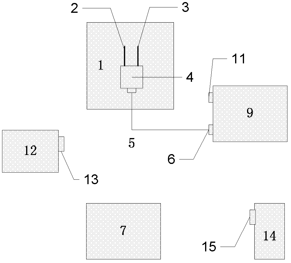 Medical wireless program control digital X-ray machine, wireless program control method thereof and special part