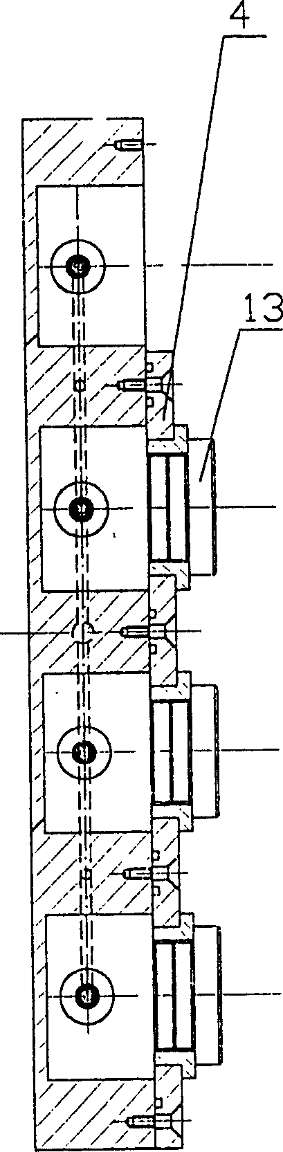 Method and apparatus for constructing blood vessel in vitro in the tissue project