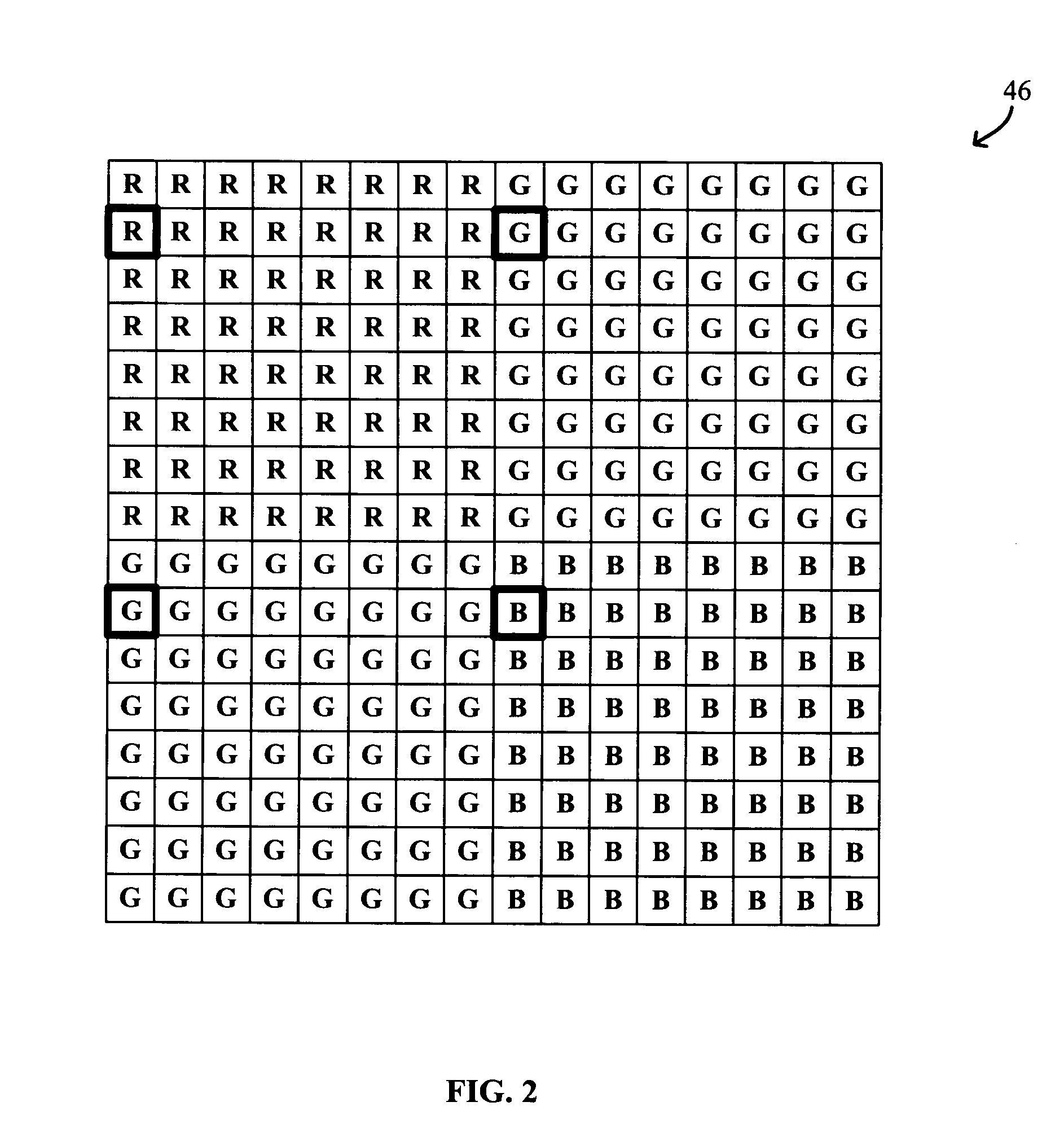 Reorganization of raw image data for processing