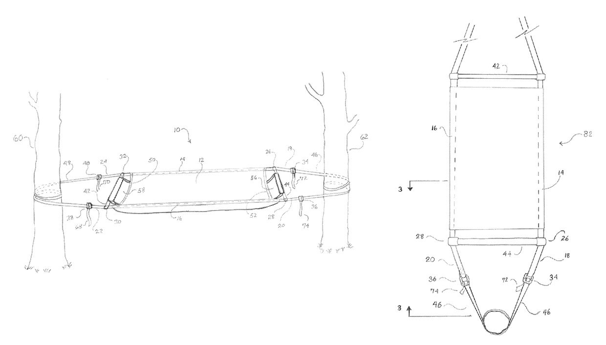 Independent hammock suspension system