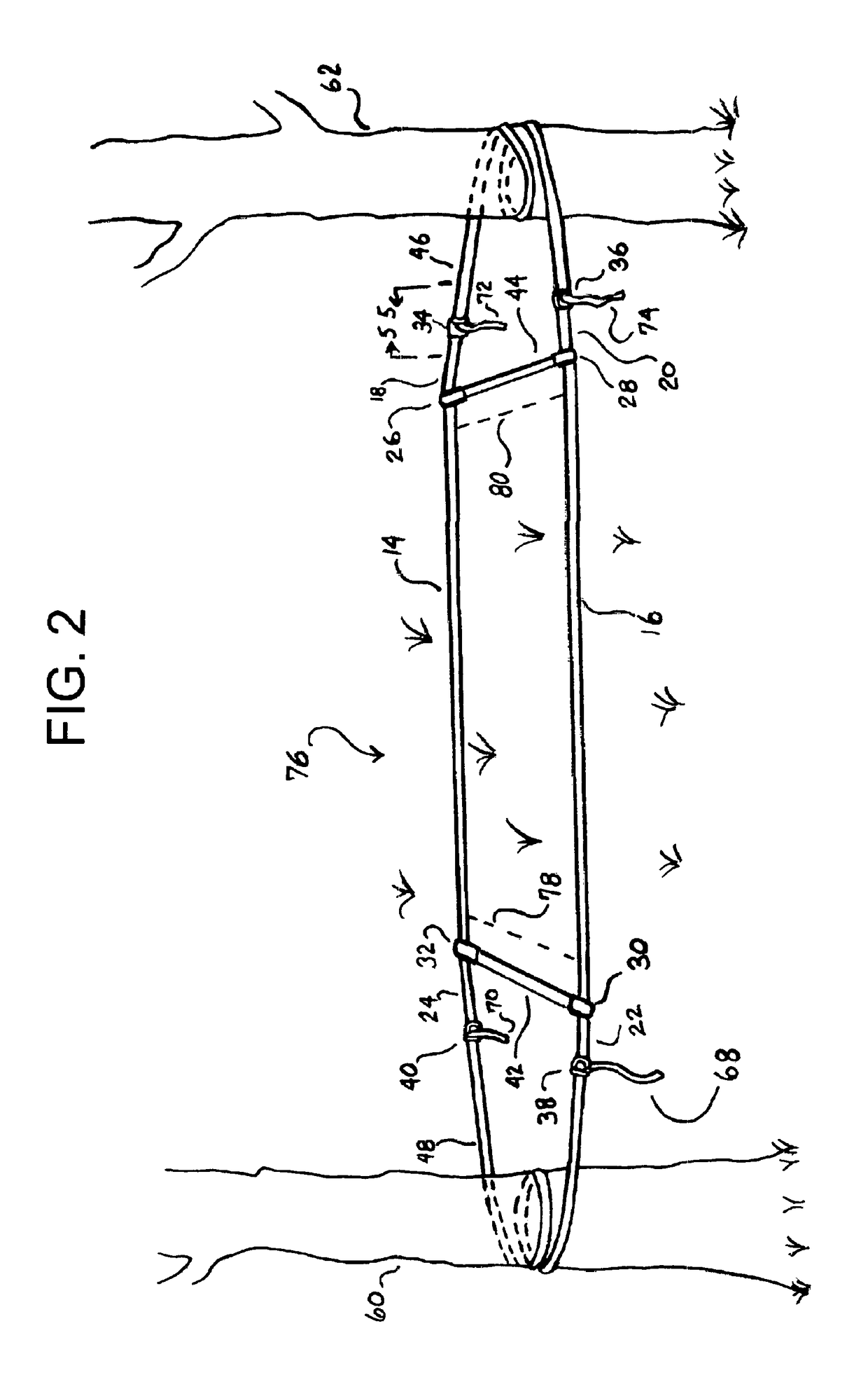 Independent hammock suspension system