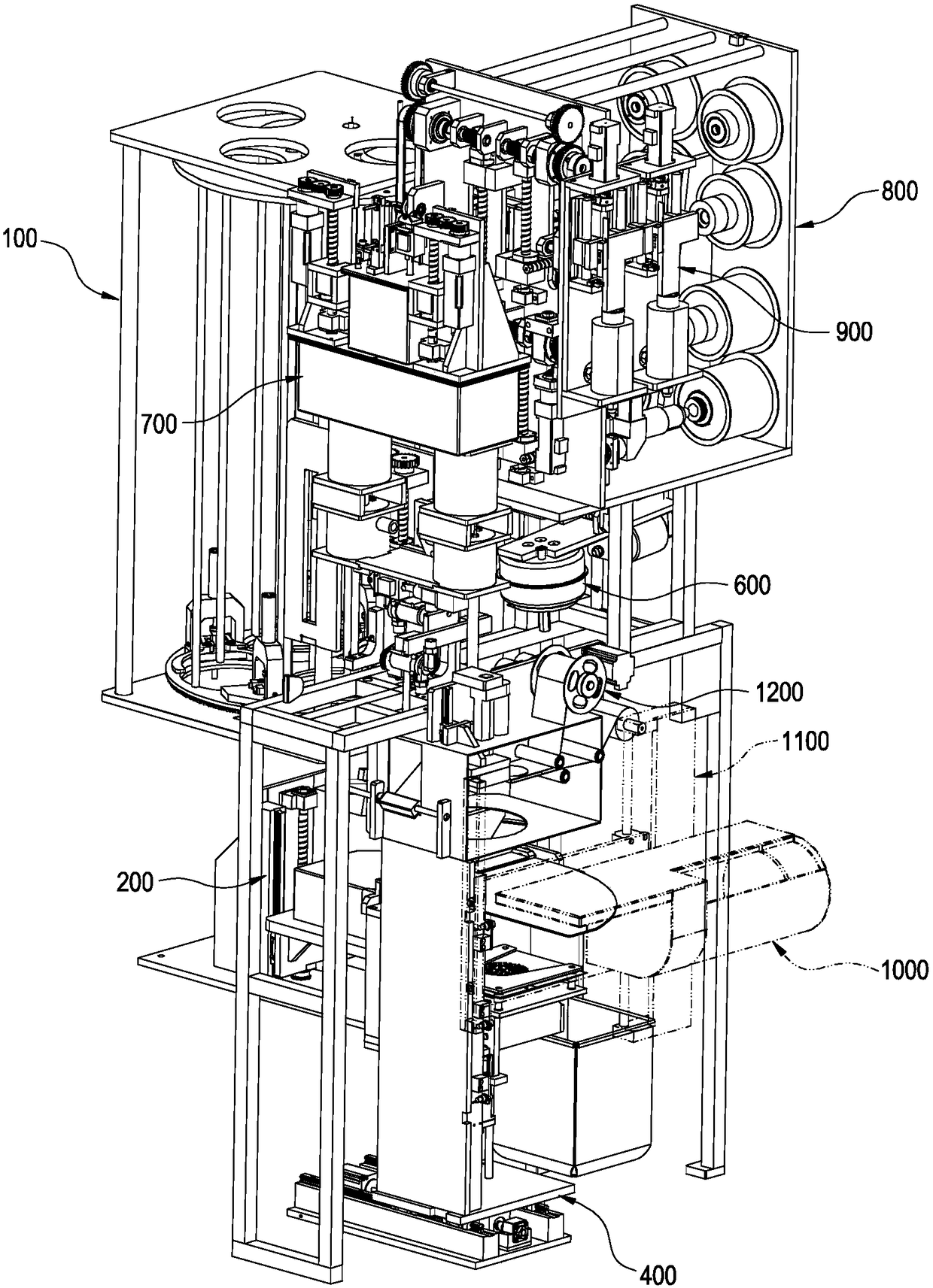 Automatic cooked wheaten food vending machine and control method thereof