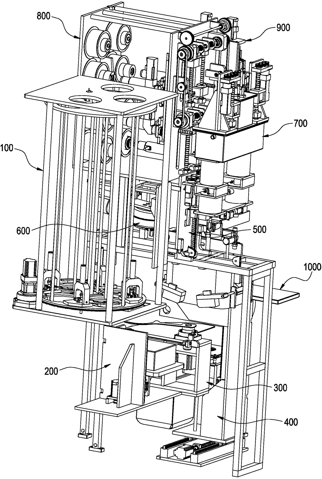 Automatic cooked wheaten food vending machine and control method thereof