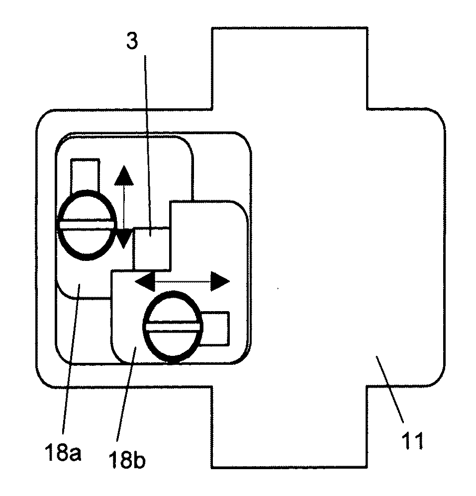 X-ray analysis instrument with adjustable aperture window