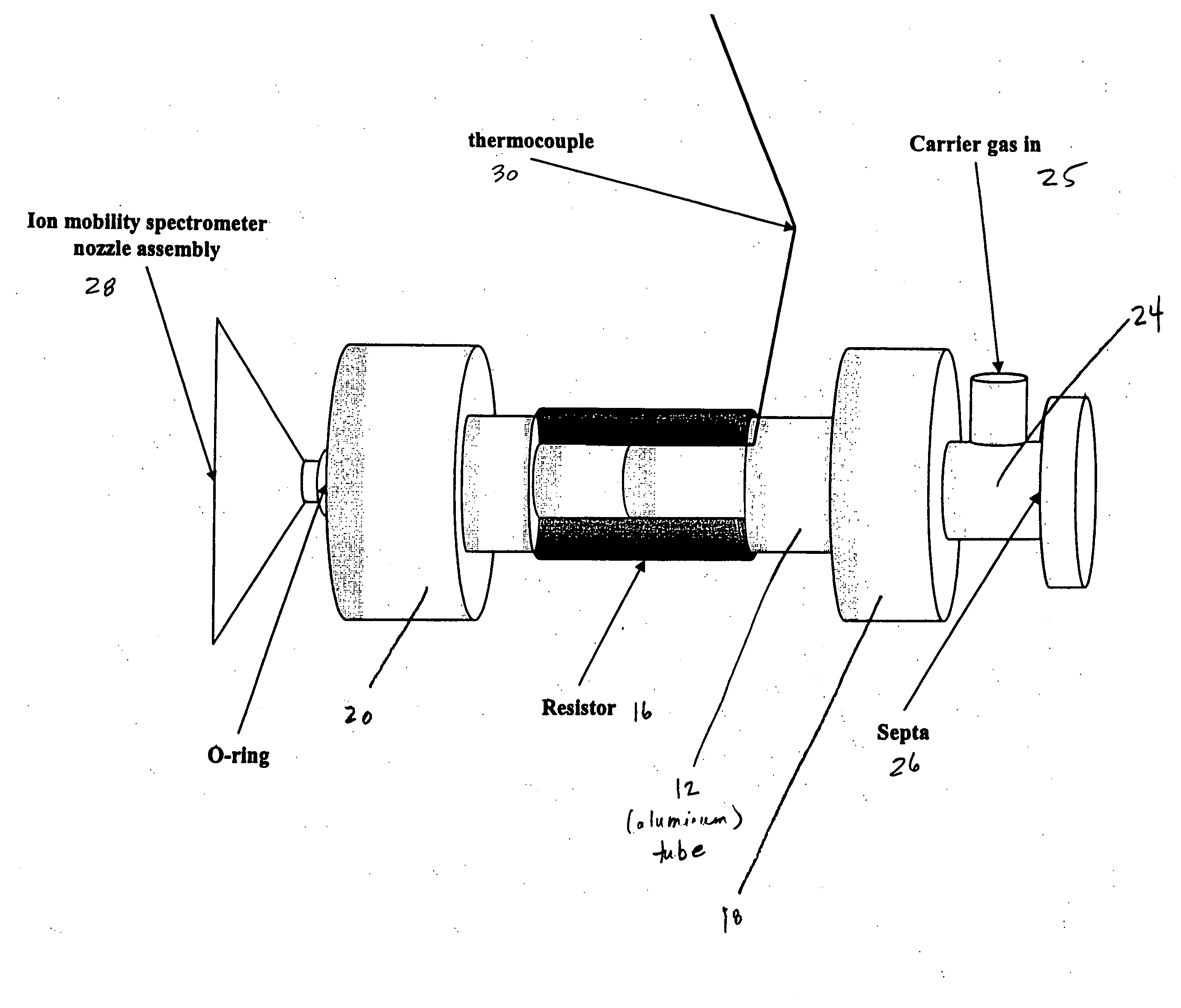 Method and apparatus for Detecting Explosives