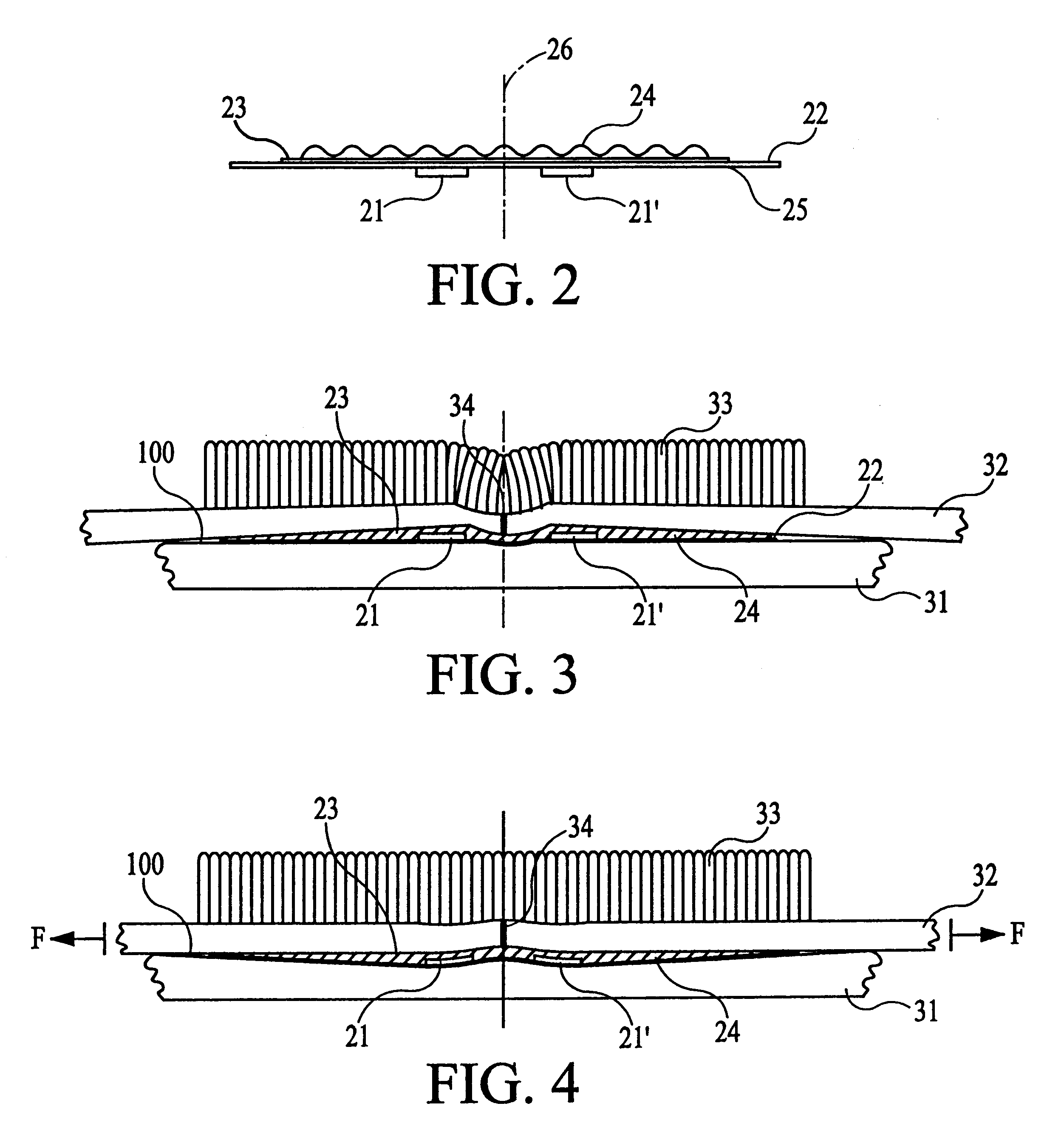 Seaming tape for eliminating peaking and profiling in tensioned seams