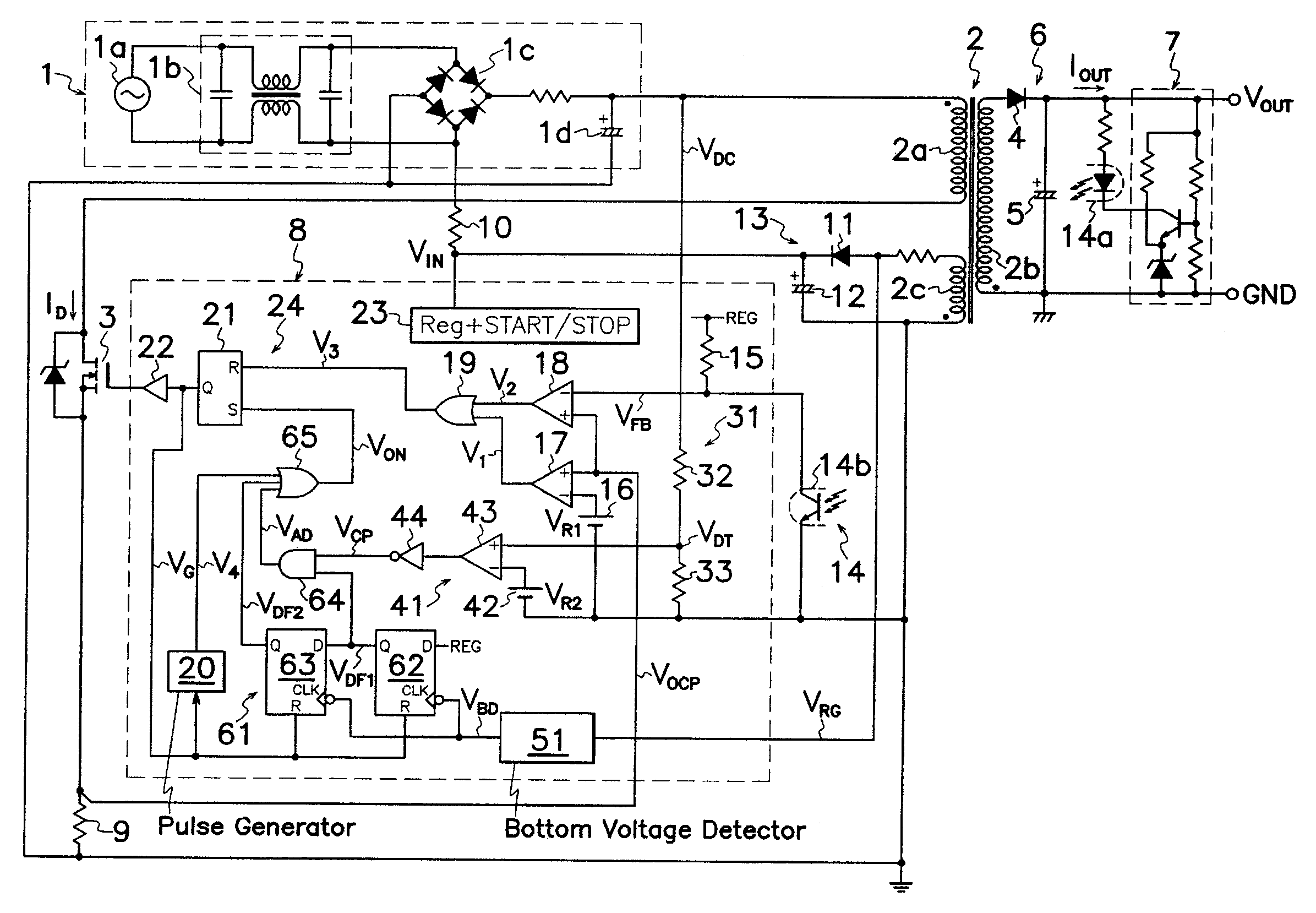 Switching power source