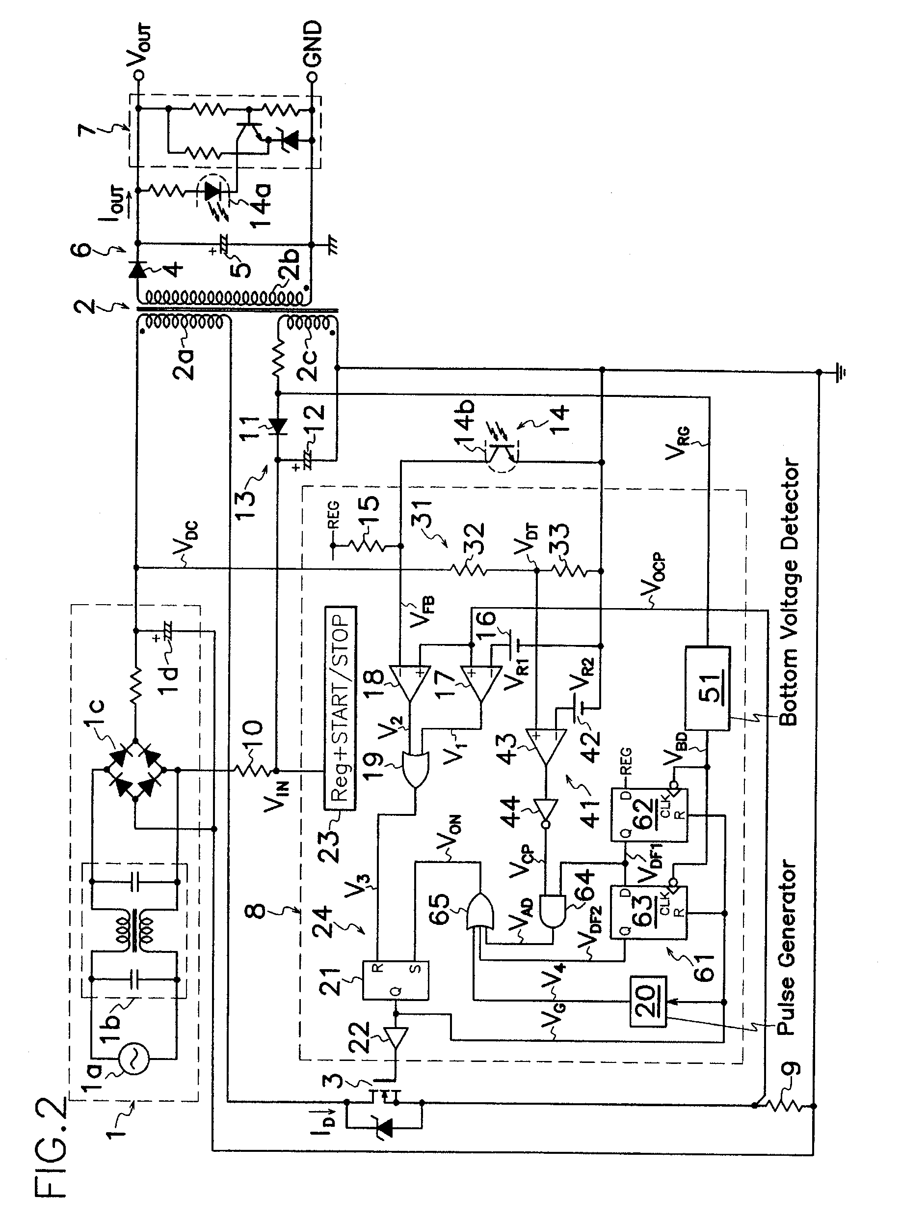 Switching power source