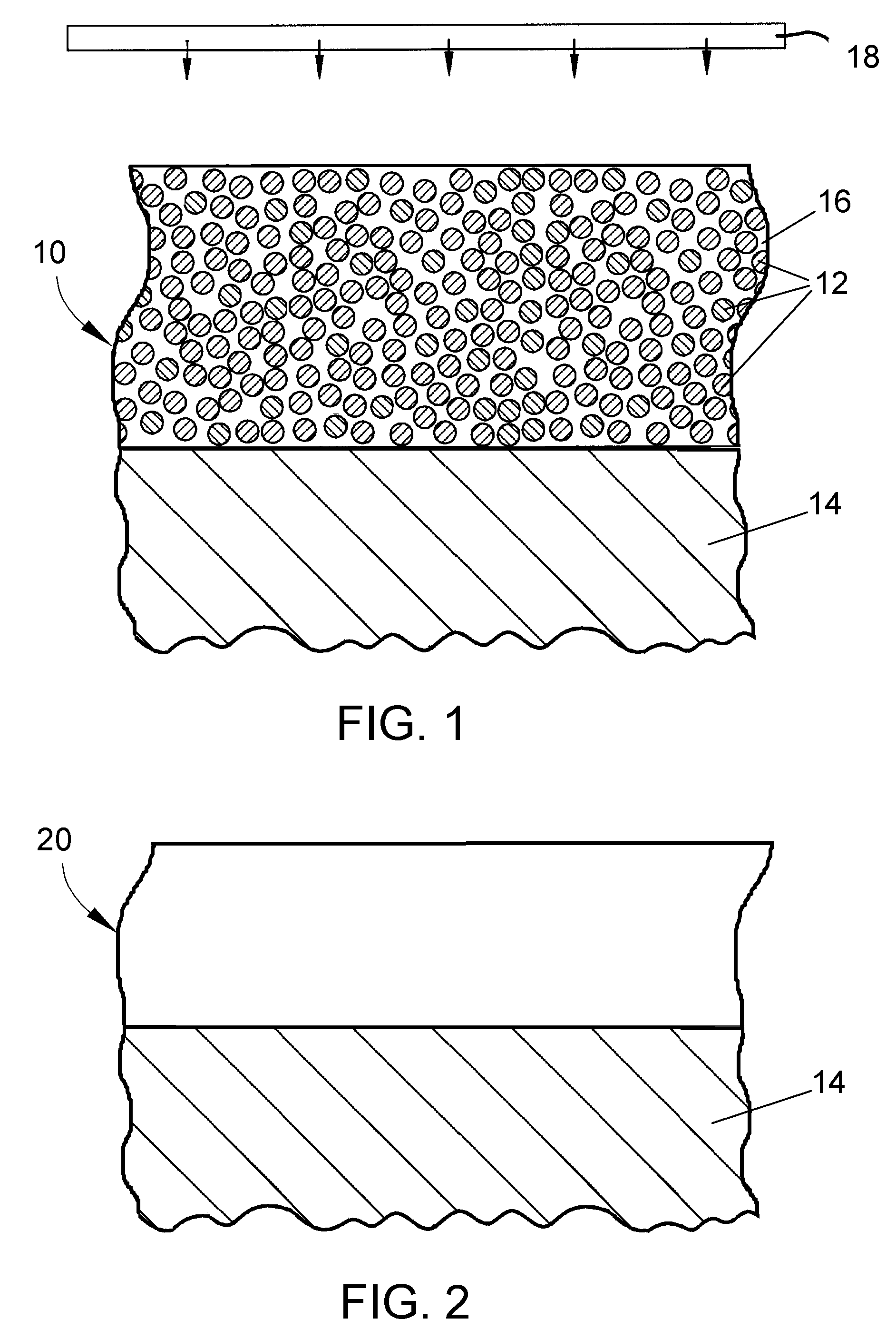 Microwave brazing process for forming coatings