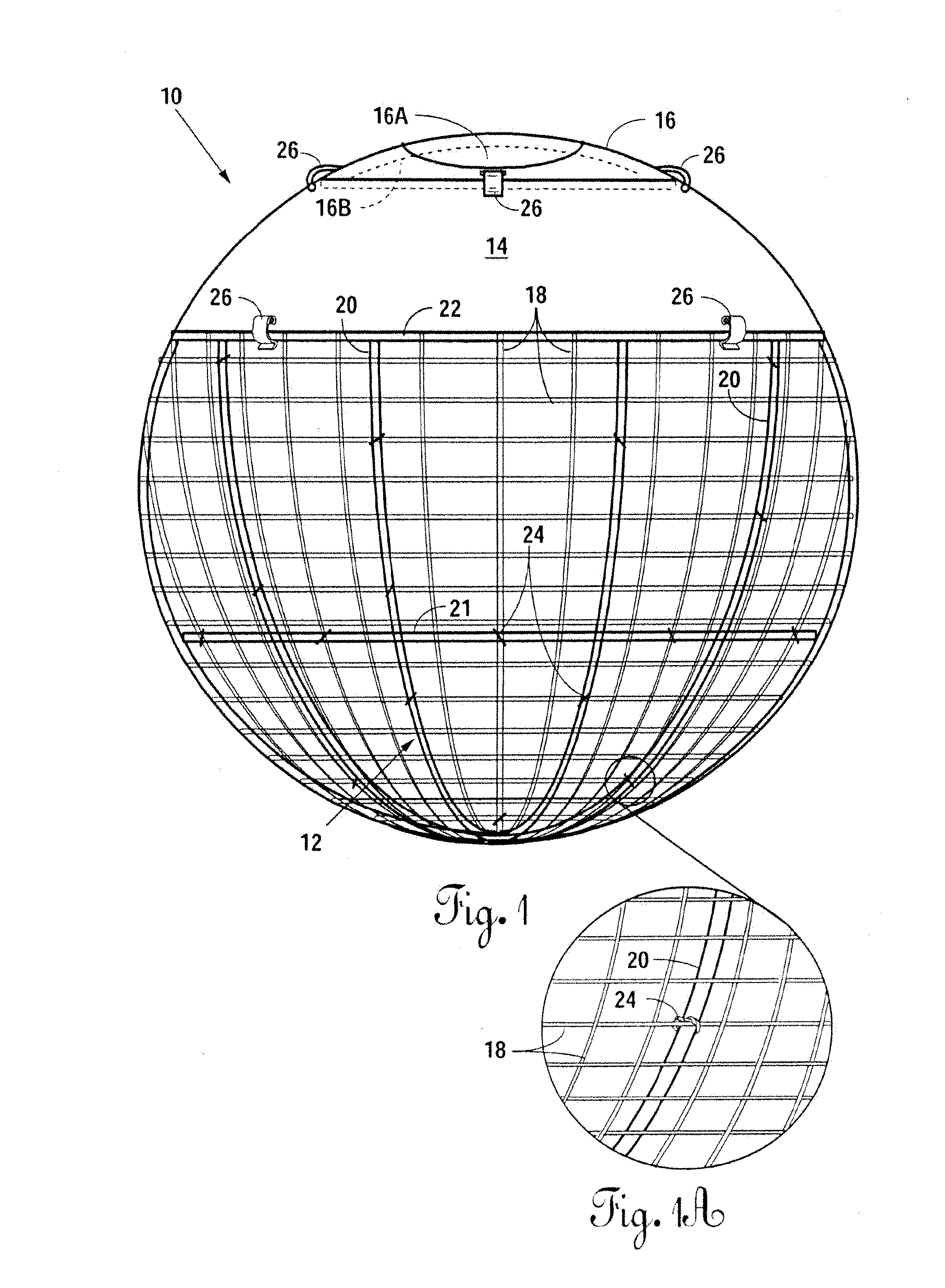 Substantially spherical yard waste container/incinerator