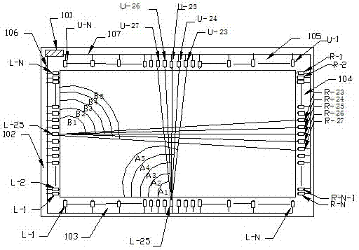 Infrared touch device and method