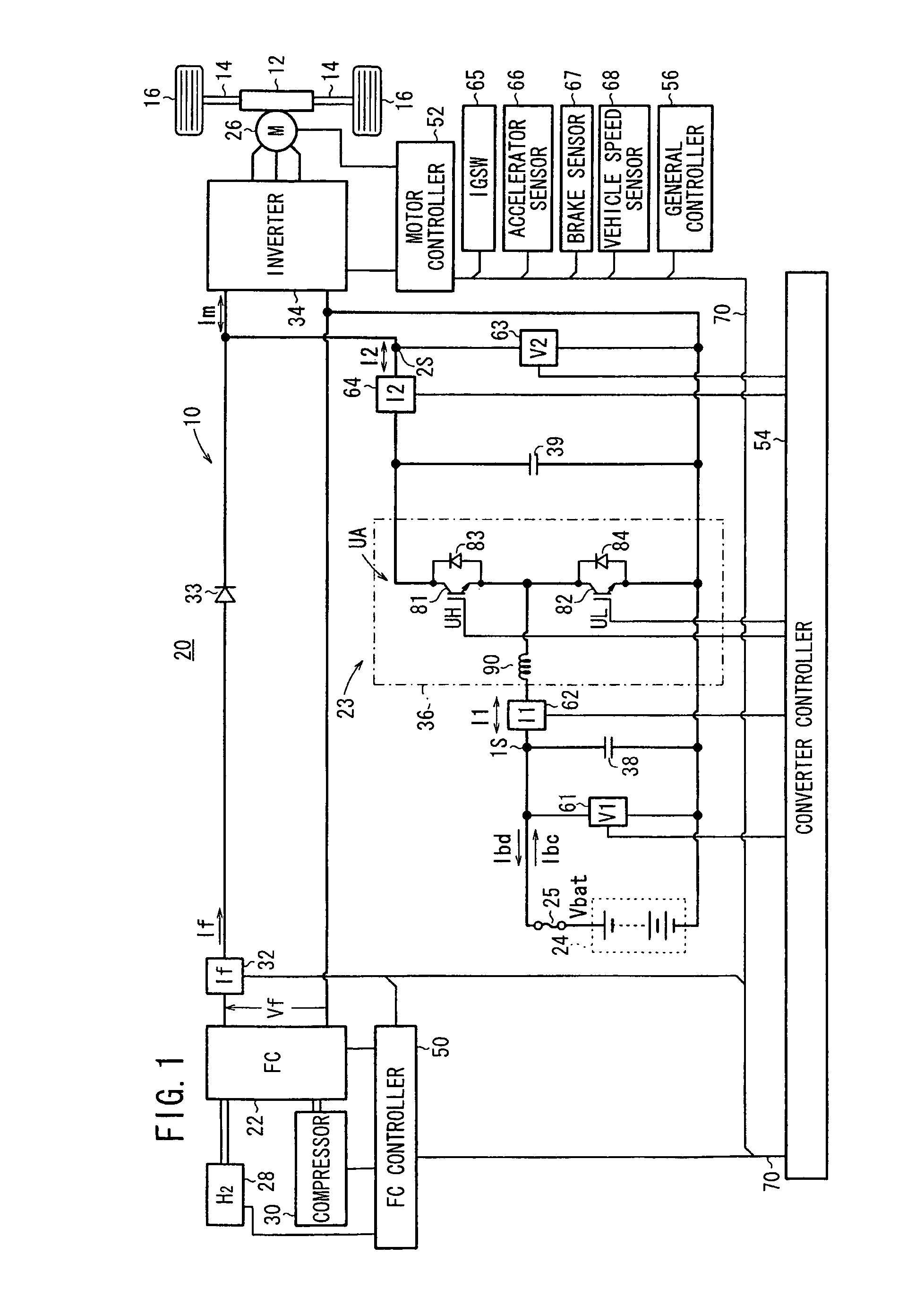 Method of protecting electricity storage device in hybrid DC power supply system