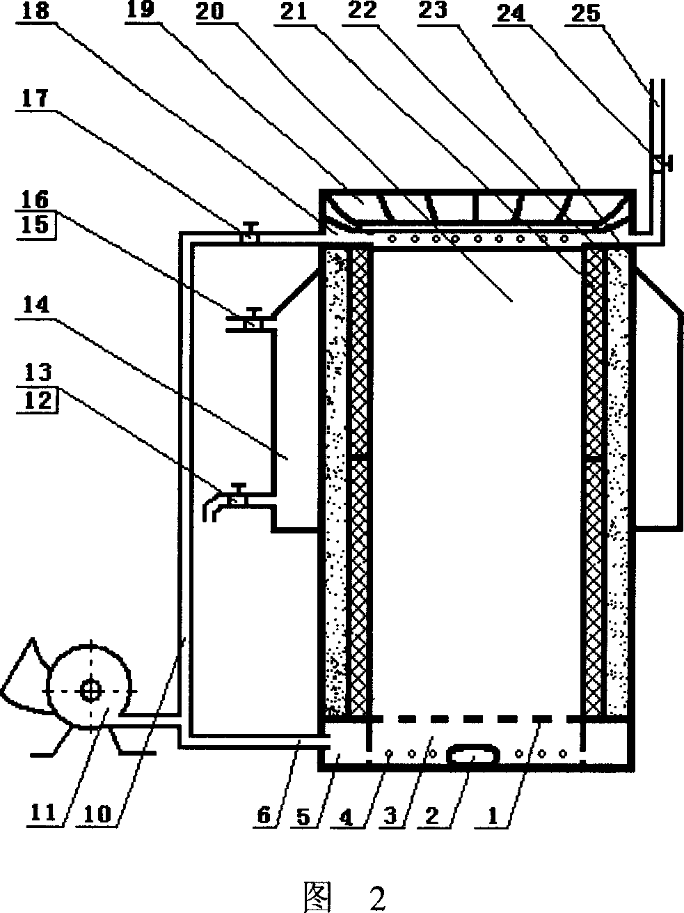 Biological-material-tall stove