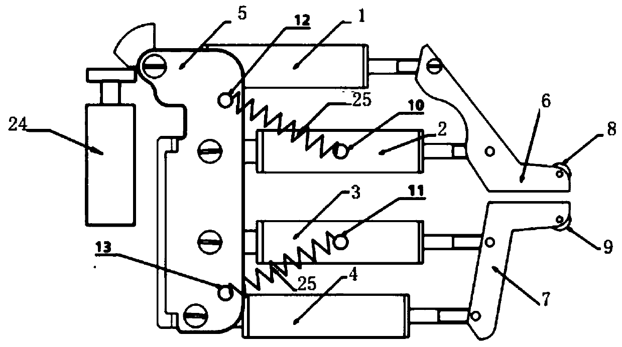 Adaptive finger clamping device