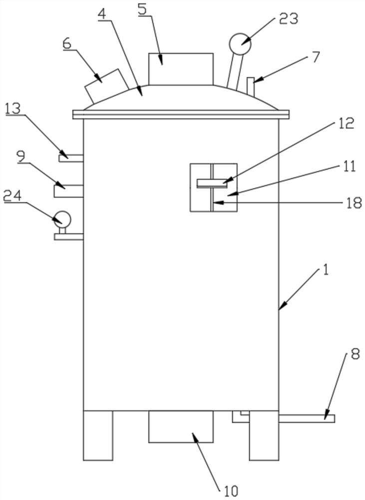 Pre-gelatinization tank