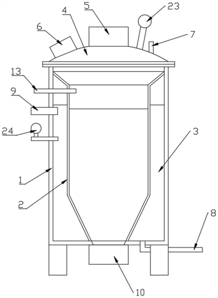 Pre-gelatinization tank