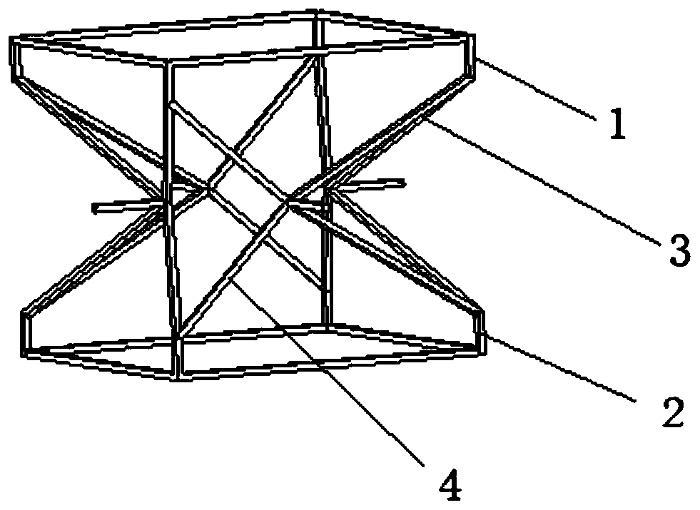 3D printing structure composite material laminboard with negative Poisson's ratio effect and processing method of laminboard