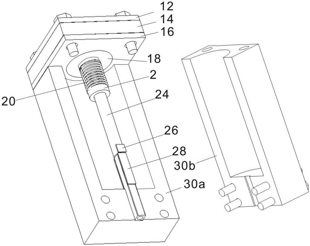 Piezoelectric pump based on secondary resonance