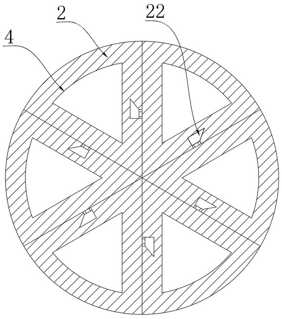 Limiting device for injection mold processing