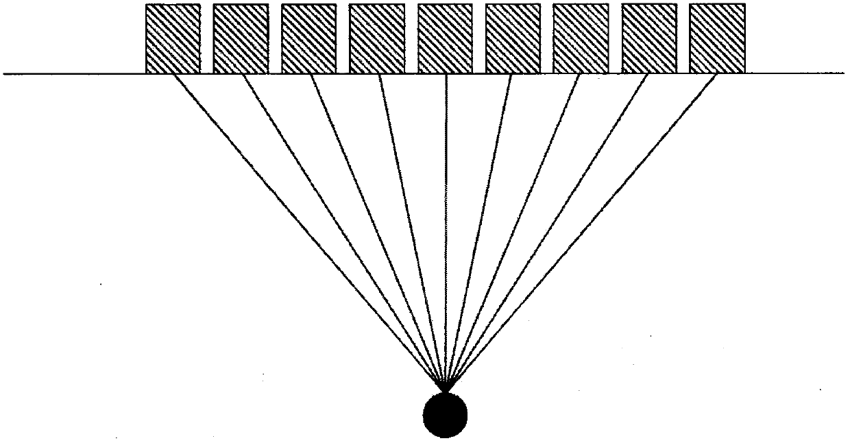 Improved time domain ultrasonic signal synthetic aperture algorithm