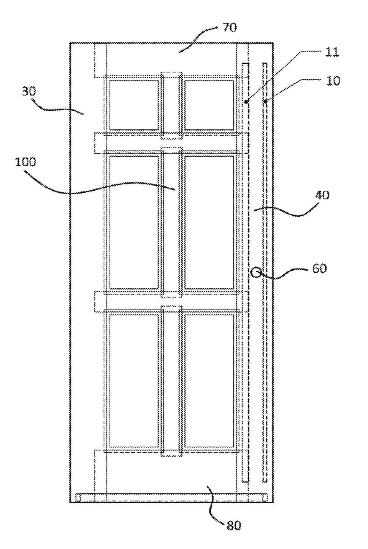 System For Reducing Warping in Solid Wood Doors