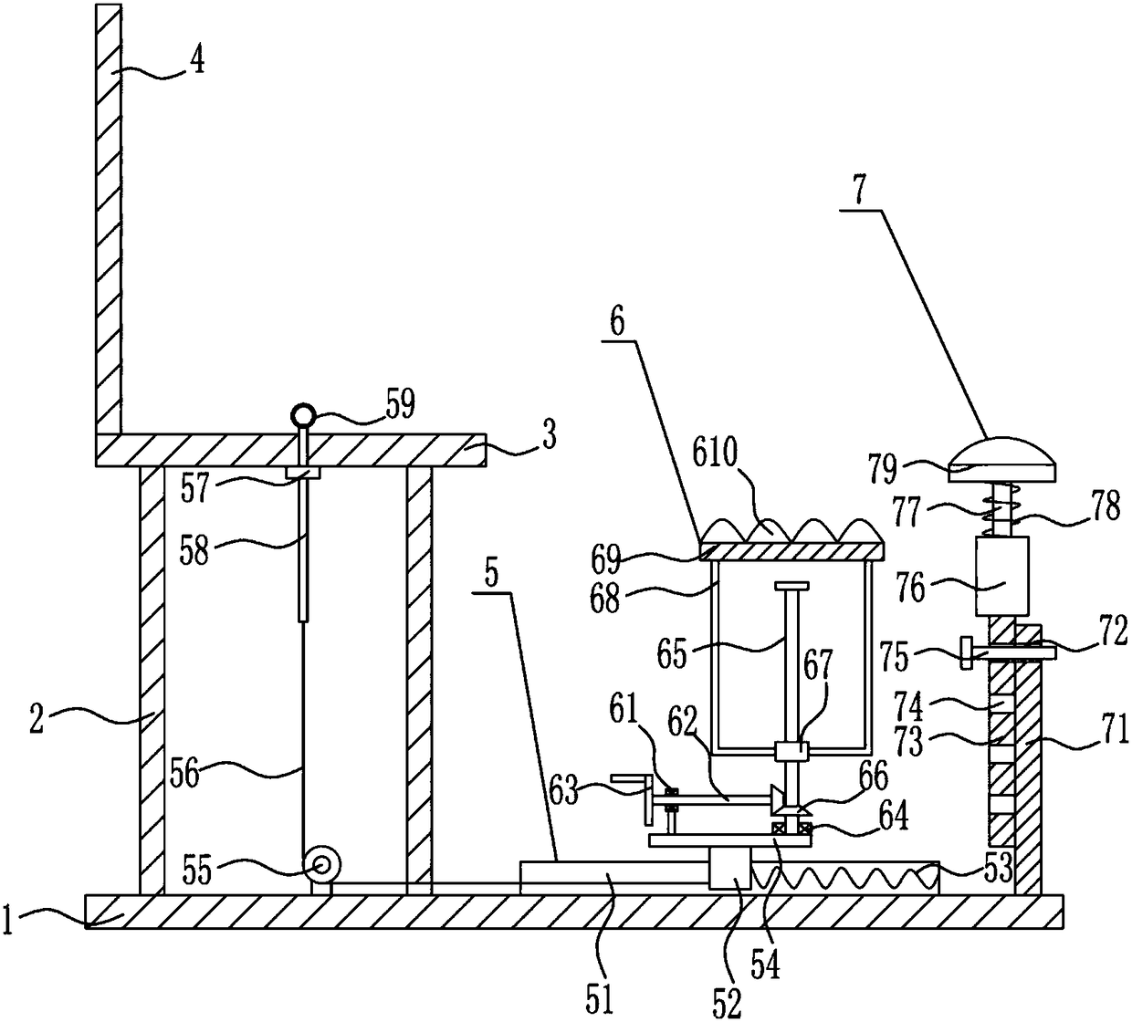 Adjustable leg massage device for medical rehabilitation