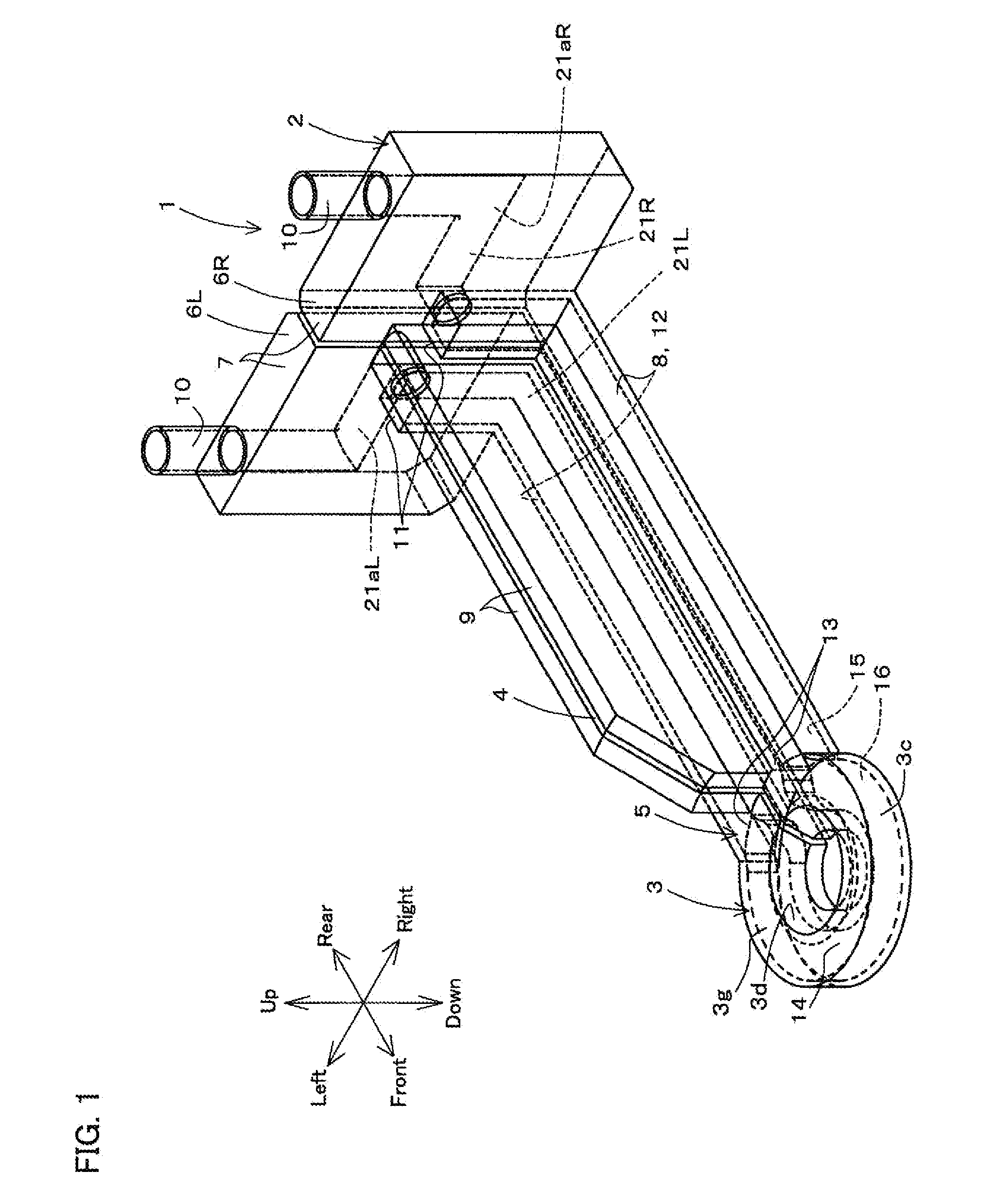 Induction heating coil and method for manufacturing induction heating coil