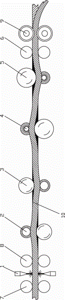 Preprocessing method and preprocessing device for steel plate trimming