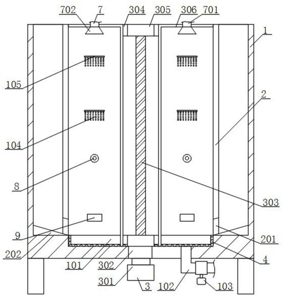 Cleaning equipment for image sensor chip production