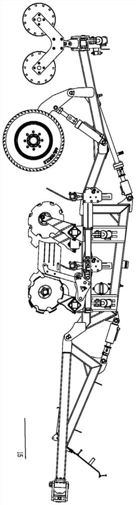 High-speed stubble cleaning harrow