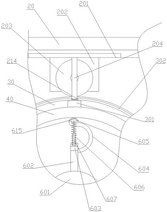 Spraying method for coating on inner wall of pipeline