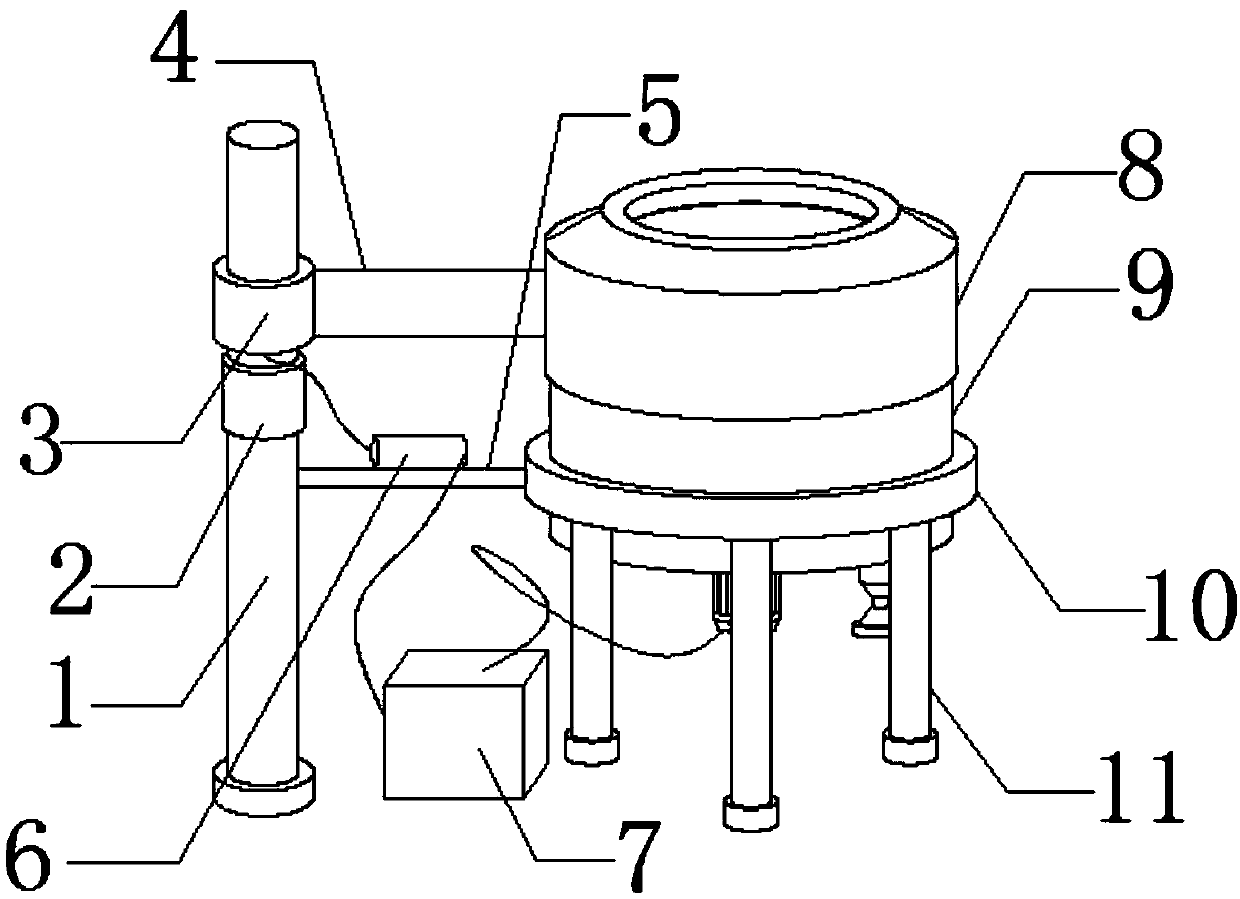 Grinding and pulping device for river snail rice noodle raw materials