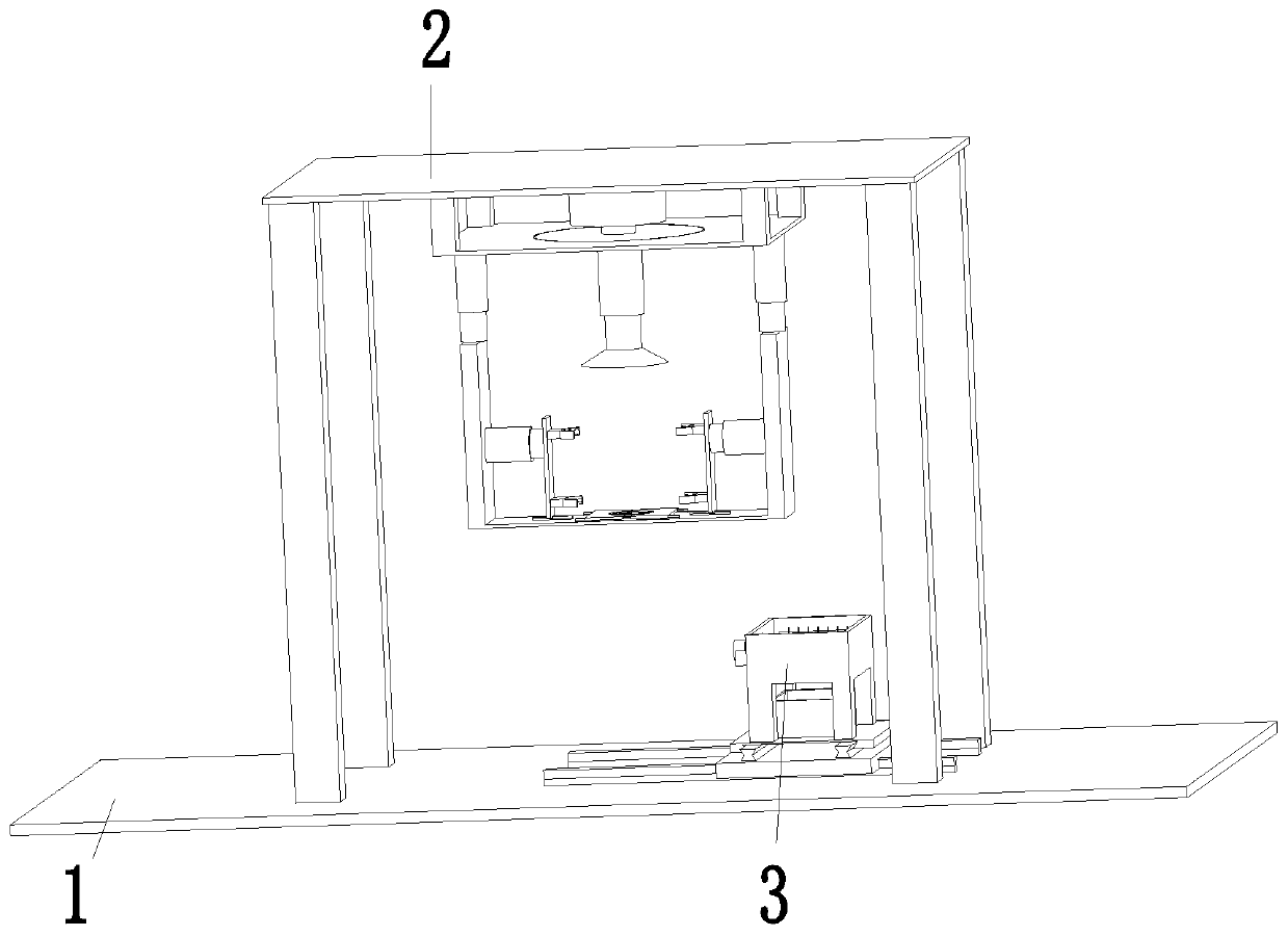 An automatic frosting treatment system for a chemical experiment tool gas collection cylinder