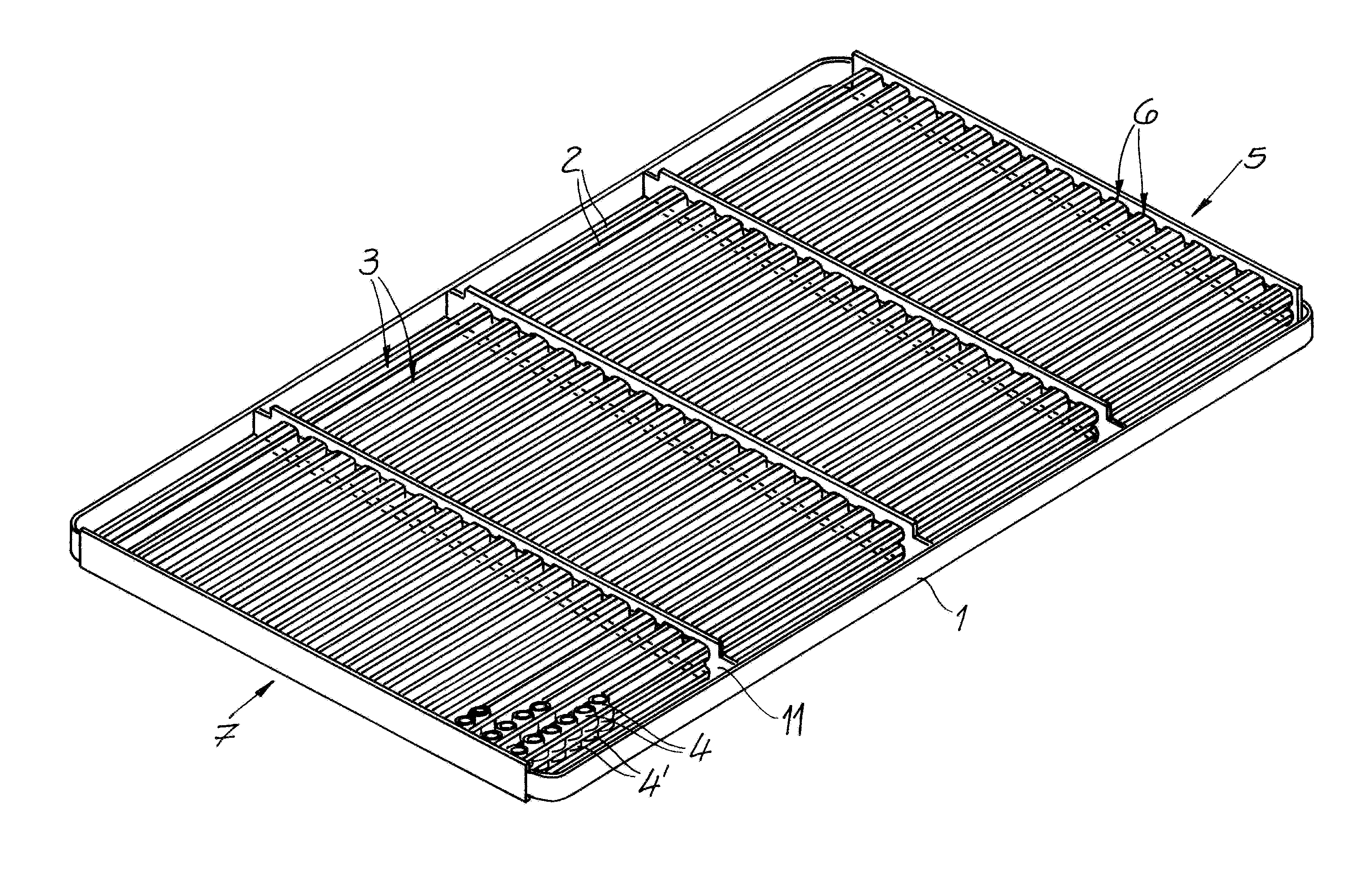 Holder for supporting workpieces in a dip bath