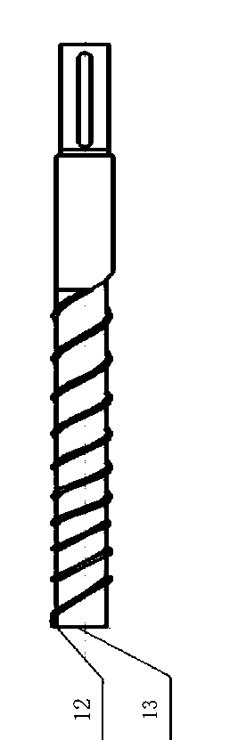 Forming method and equipment of macromolecular material profile by using single-screw extrusion cylinder