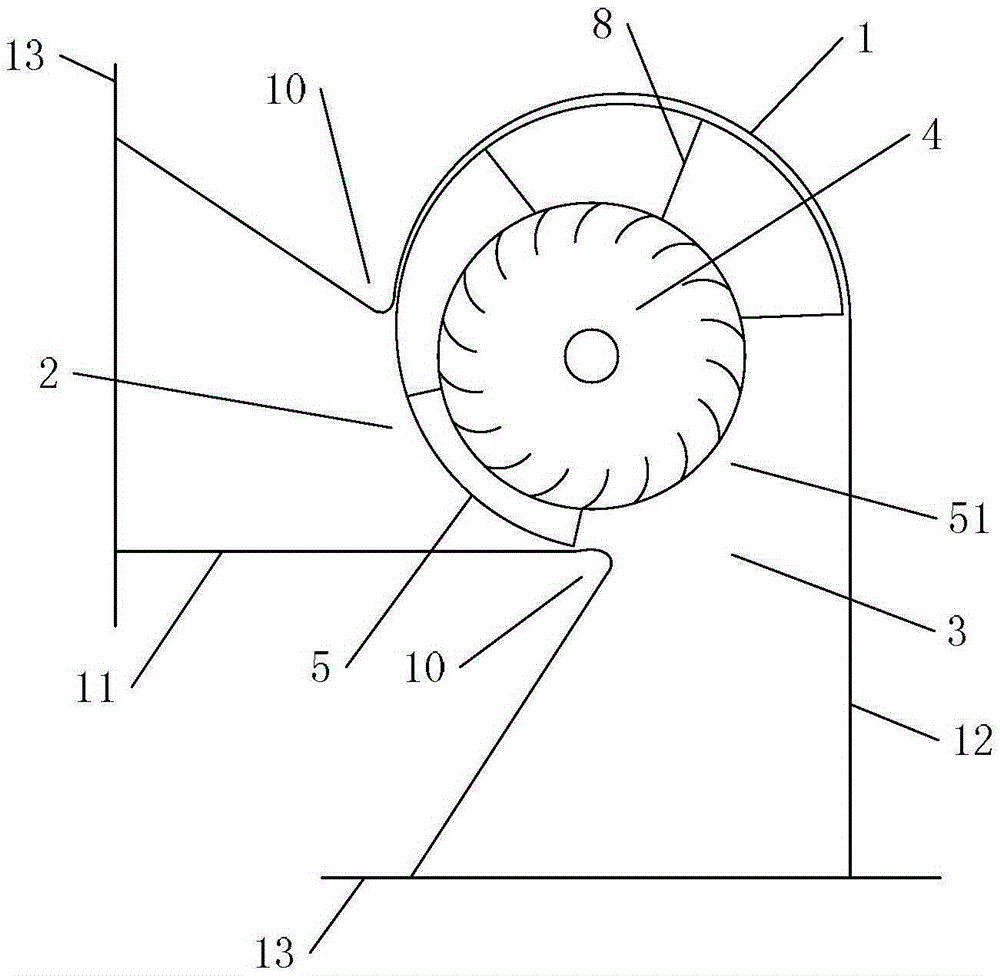 Draught fan, air conditioner and control method of air conditioner