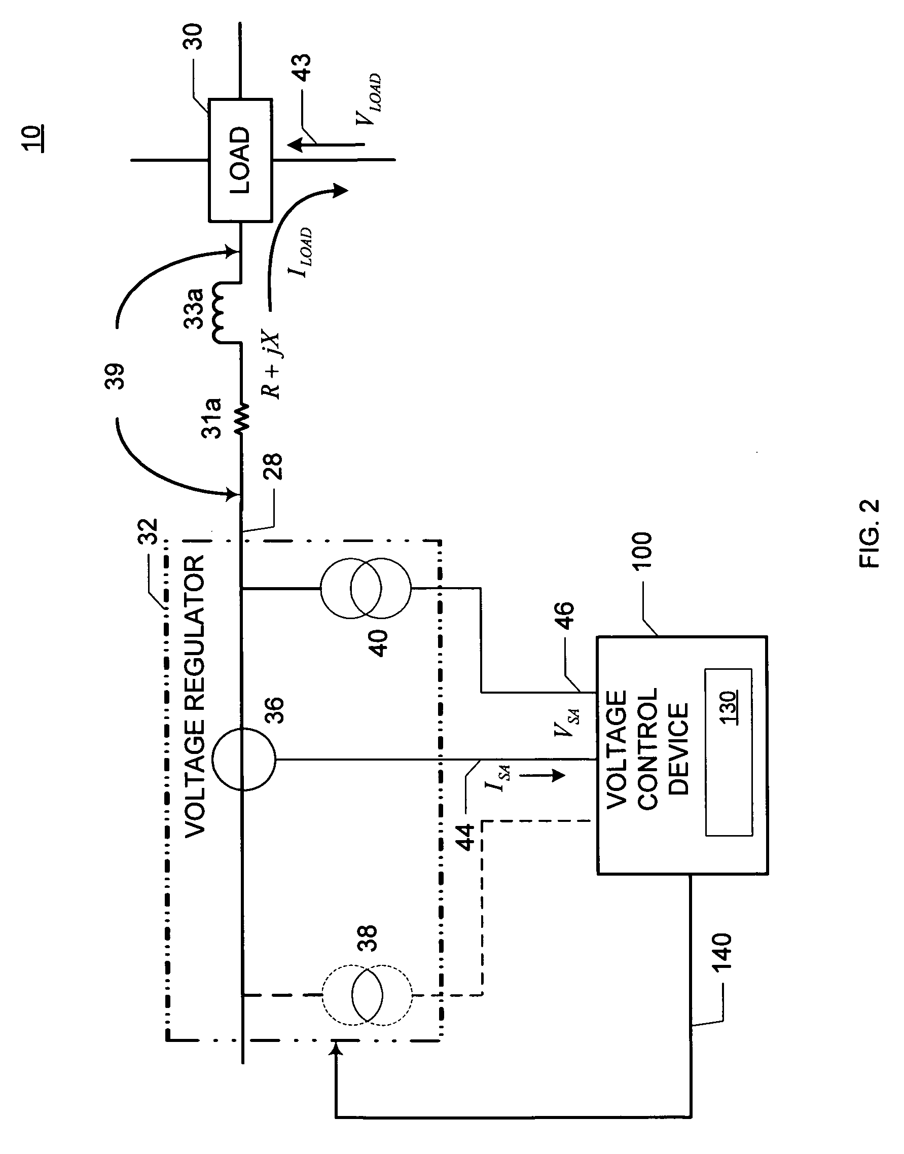 Apparatus and methods for providing a voltage adjustment for single-phase voltage regulator operation in a three-phase power system