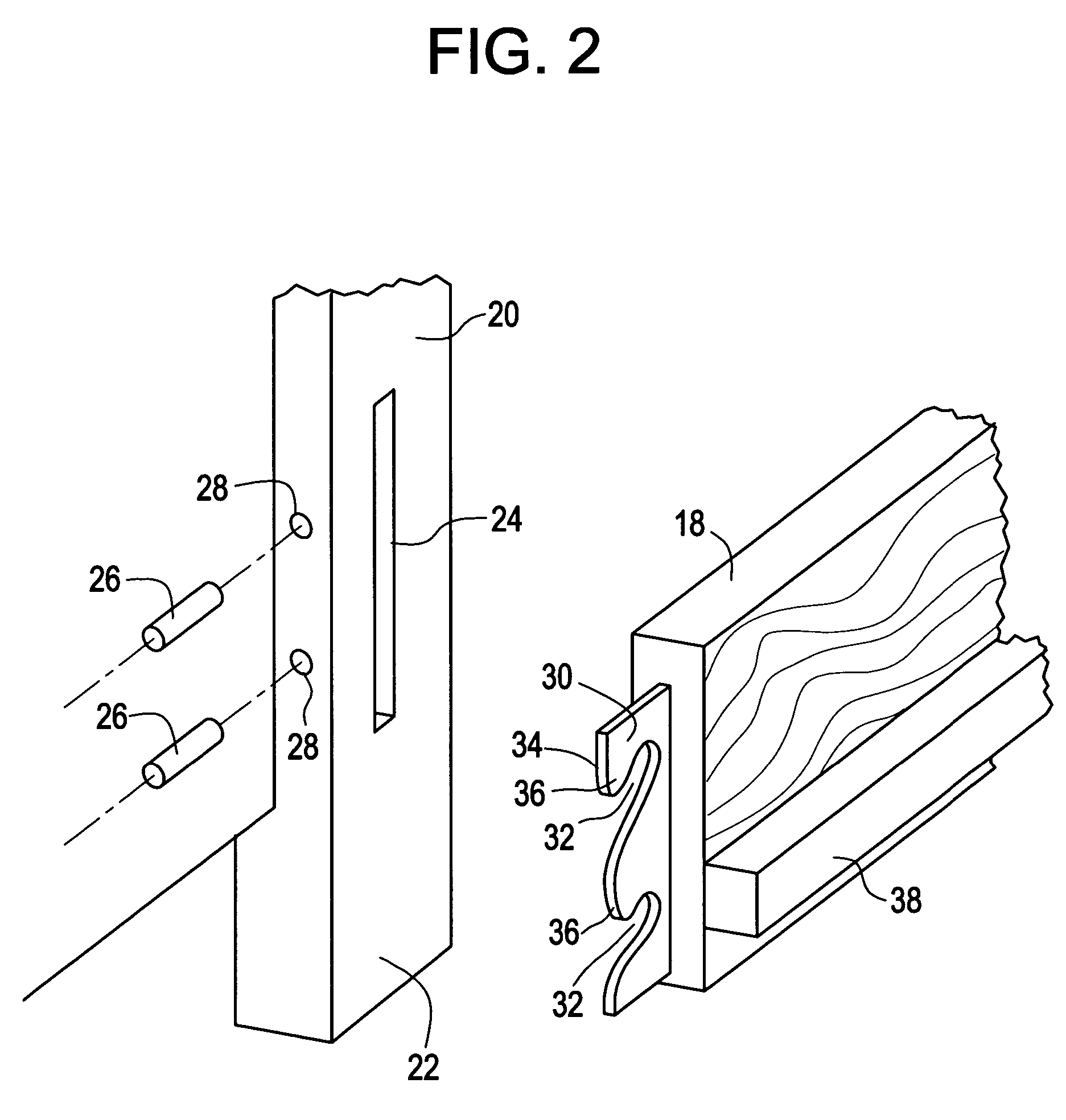 Side rail end connection system for bed frame