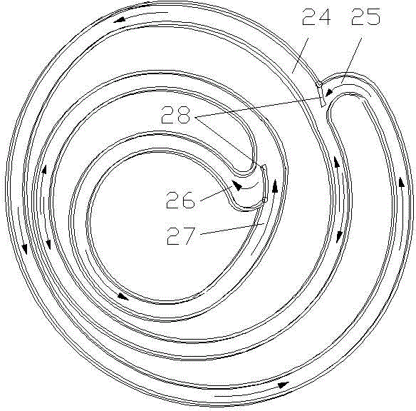 Mini-type atomization device used for fungus sporocarps